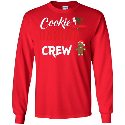 Christmas T-Shirt Cookie Baking Crew Red