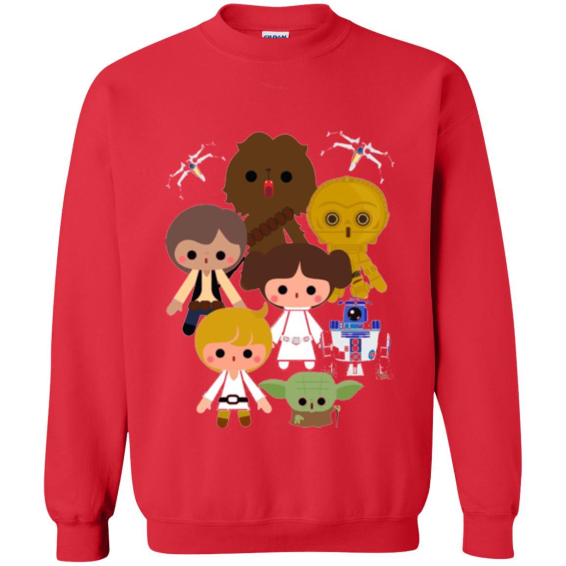 Film T-shirt Cute Kawaii Style Heroes Graphic Red