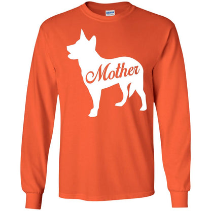 American Cattle Dog Mom T-shirt Orange