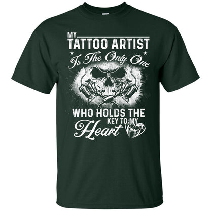 My Tatto Artist T-shirt The Only One Who Holds The Key To My Heart Forest