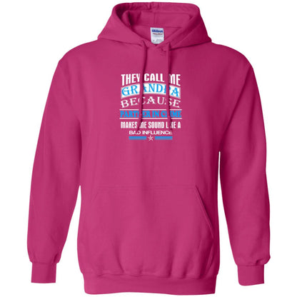 Family T-shirt They Call Me Grandpa Heliconia