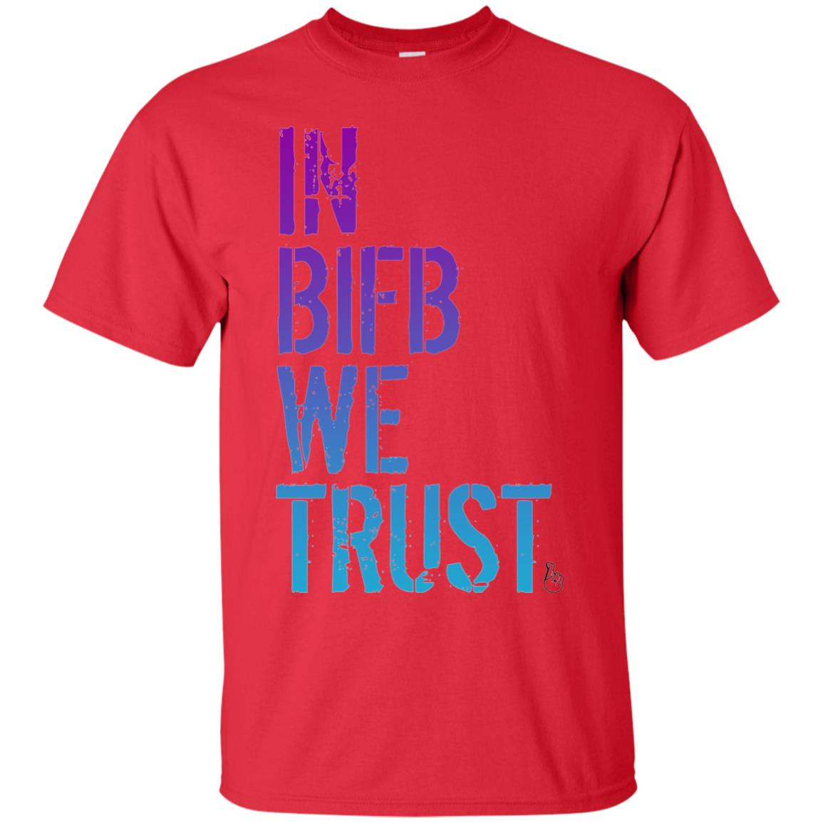 In Bifb Build We Trust T-shirt Red