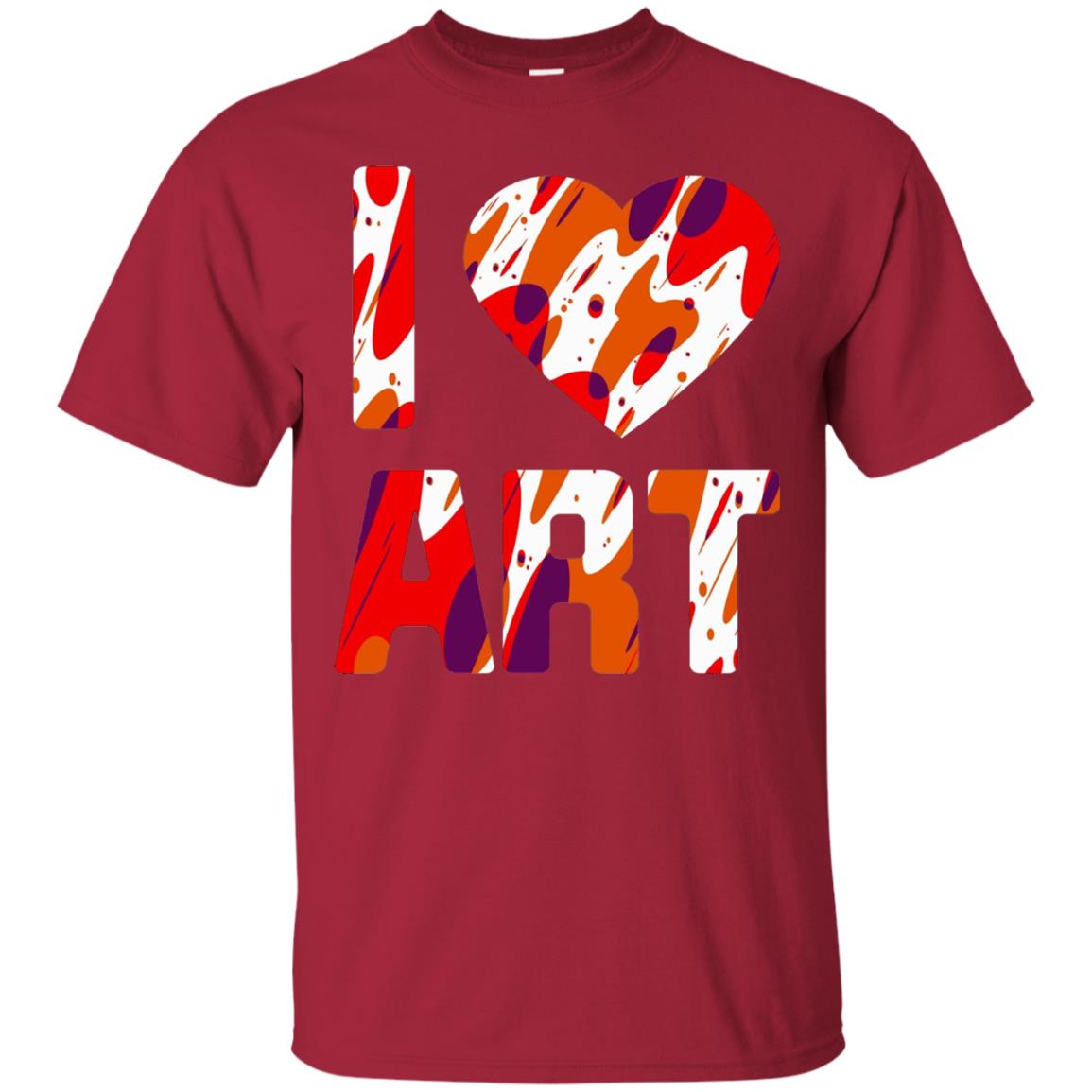Artist T-shirt I Love Art Cardinal