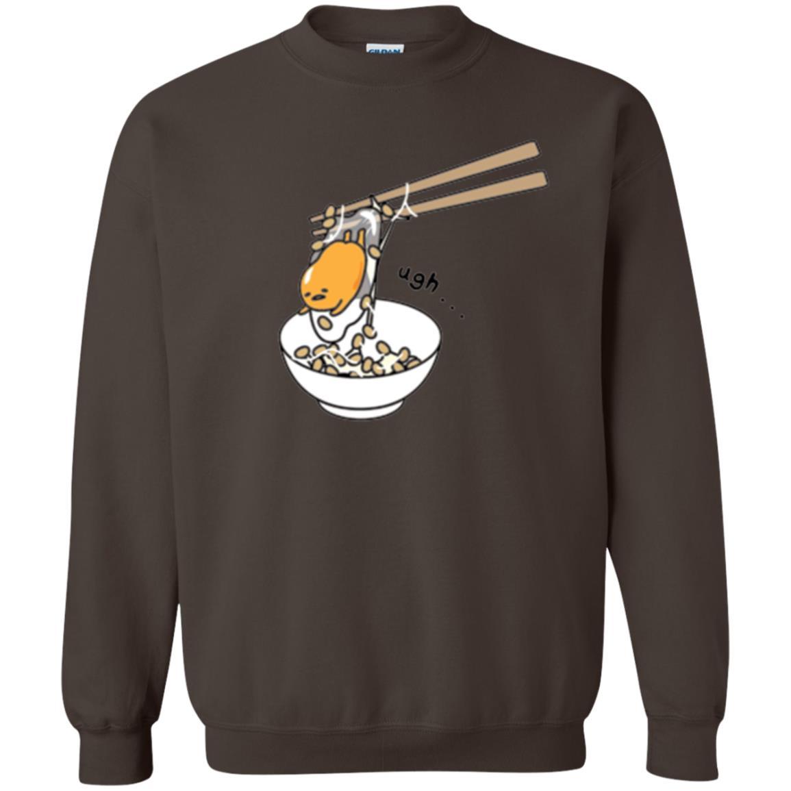 Cartoon T-shirt Gudetama Chopsticks Dark Chocolate
