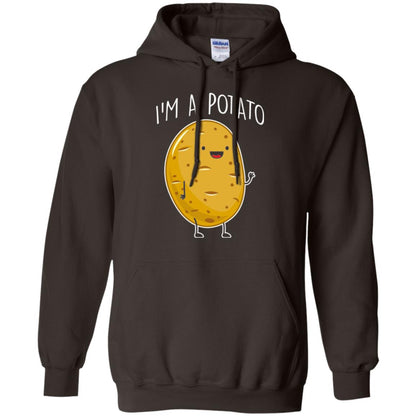 I Am Potato T-shirt Dark Chocolate