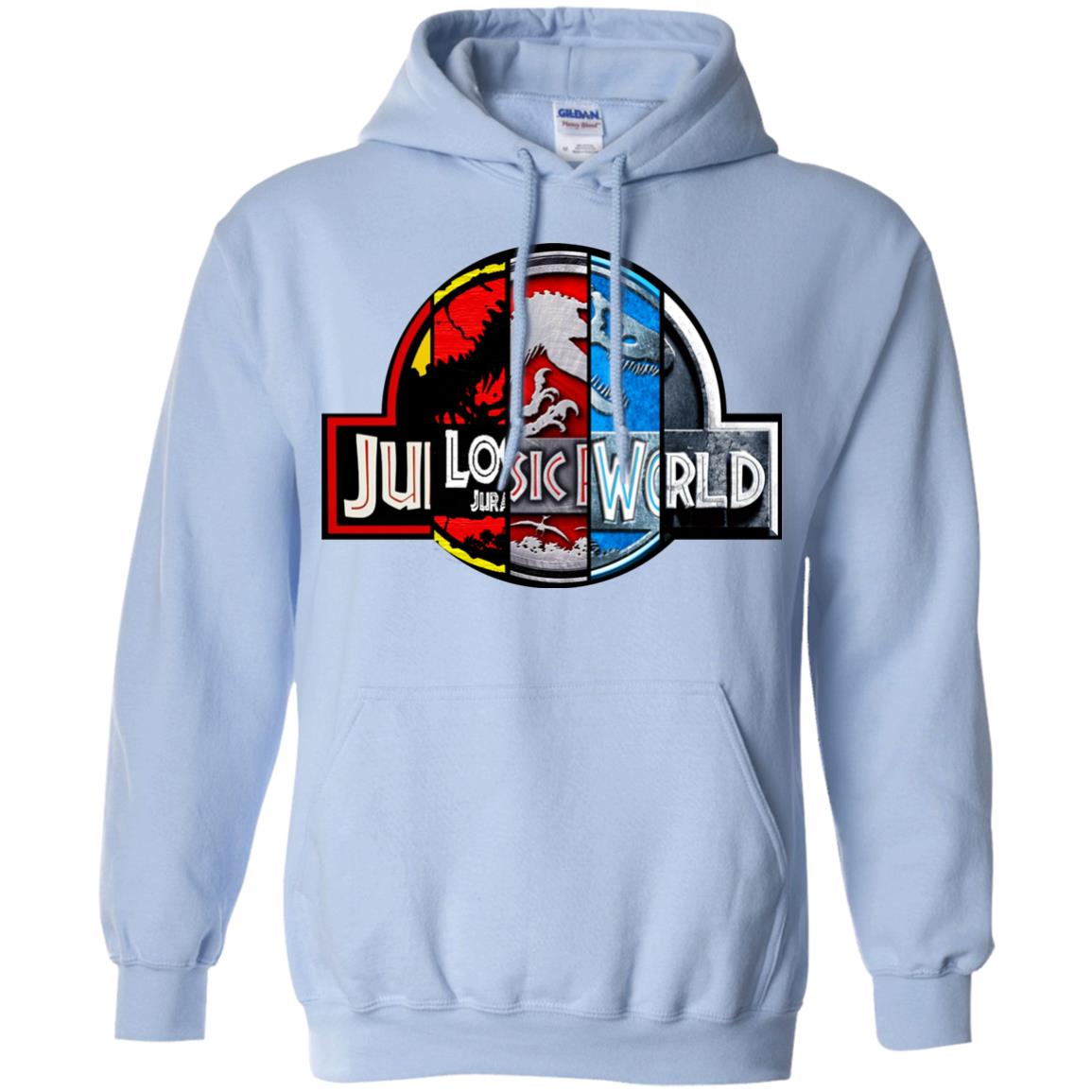 Jurassic World Movie Fan Shirt Light Blue