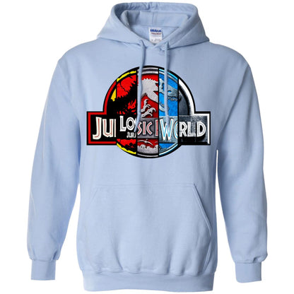 Jurassic World Movie Fan Shirt Light Blue