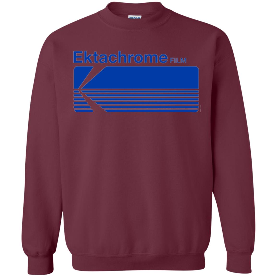 Logo T-shirt Vintage Ektachrome Film Maroon