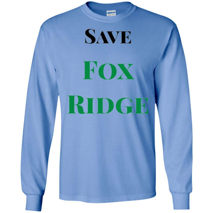 Elementary T-shirt Keep Calm And Save Fox Ridge Carolina Blue