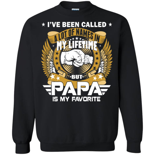 But Papa Is My Favorite Papa Shirt Black
