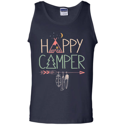 Camper T-shirt Happy Camping Navy