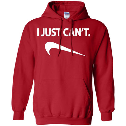 Funny I Just Cant Shirt Red