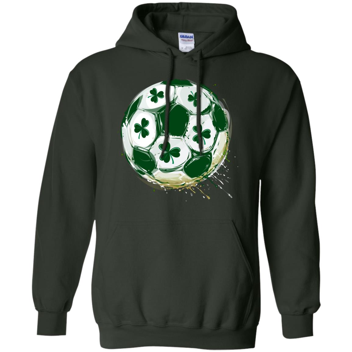 Shamrocks Ball Saint_s Patrick_s Day Gift Shit For Boys Forest Green