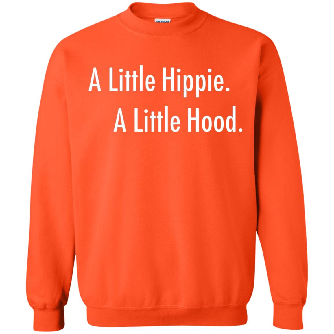 A Little Hippie A Little Hood Shirt Orange