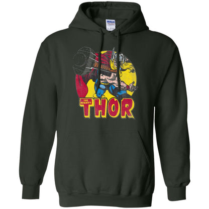 Comic Marvel T-shirt The Mighty Thor Forest Green