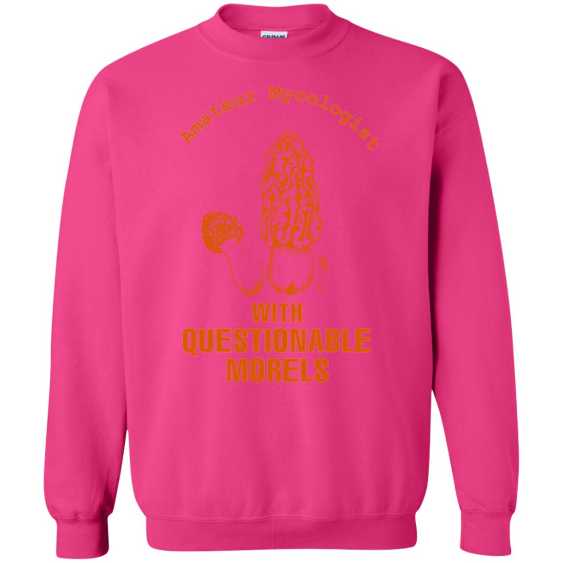 Amateur Mycologist With Questtionable Morels Shirt Heliconia
