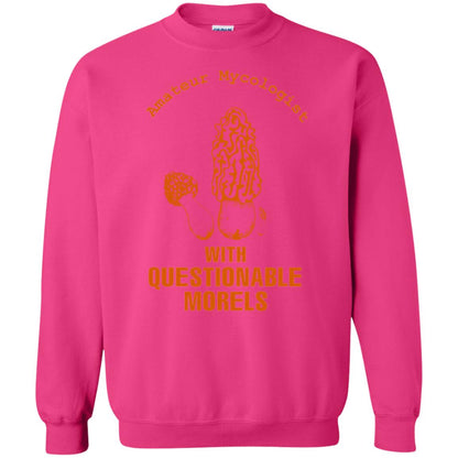 Amateur Mycologist With Questtionable Morels Shirt Heliconia