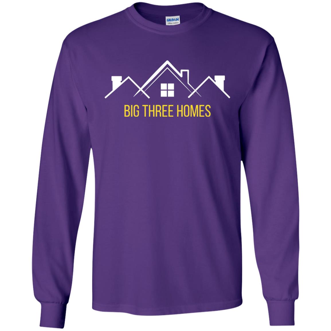 Big Three Homes Big Three Is Us Kevin Kate Randall T-shirt Purple