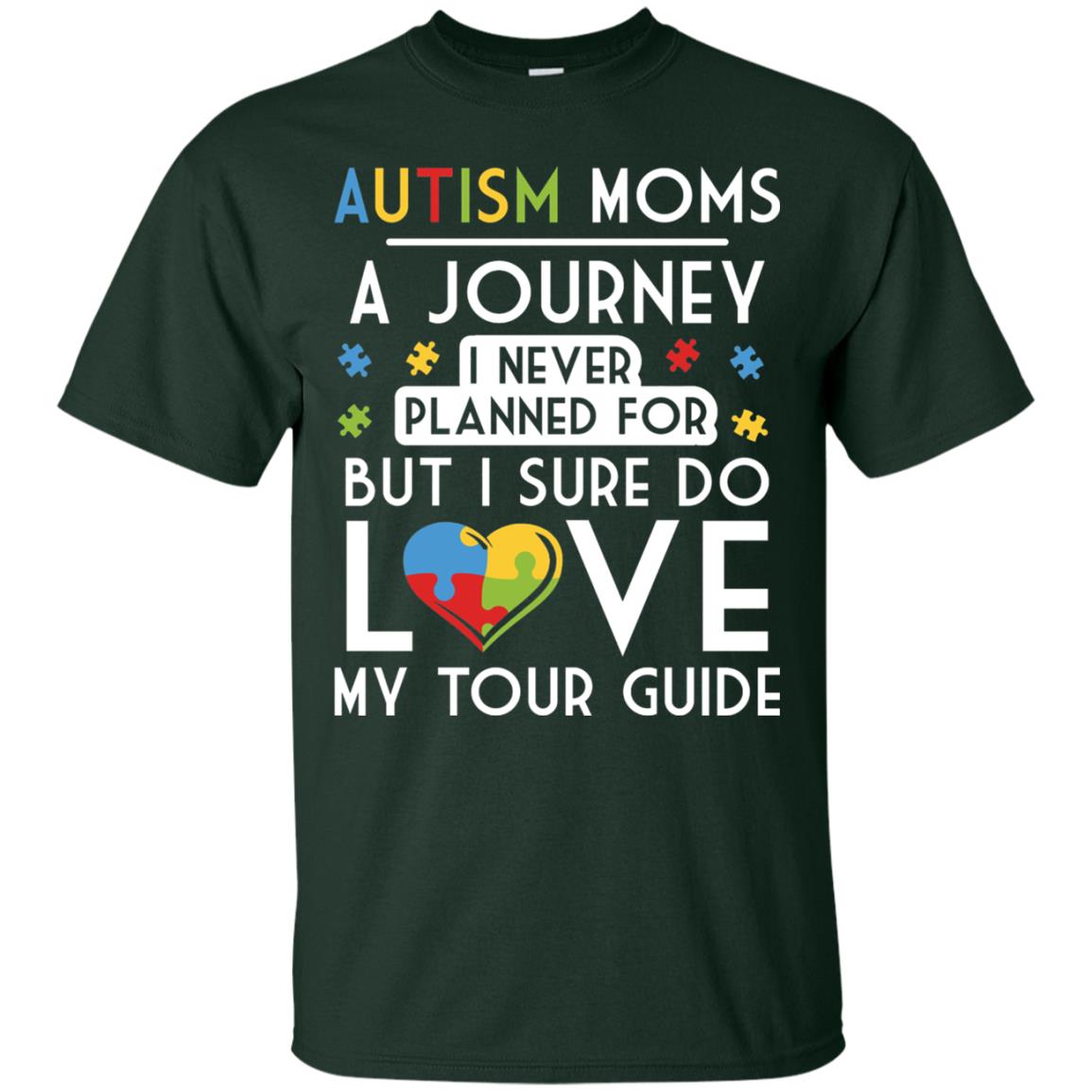 Autism Mom Shirt Autism Mom A Journey Of Love Forest