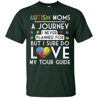 Autism Mom Shirt Autism Mom A Journey Of Love Forest