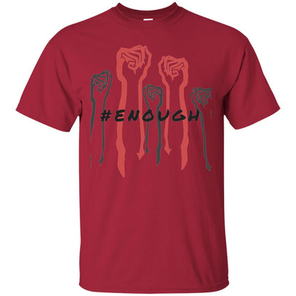 Hash Tag Enough Gun Control Shirt Cardinal