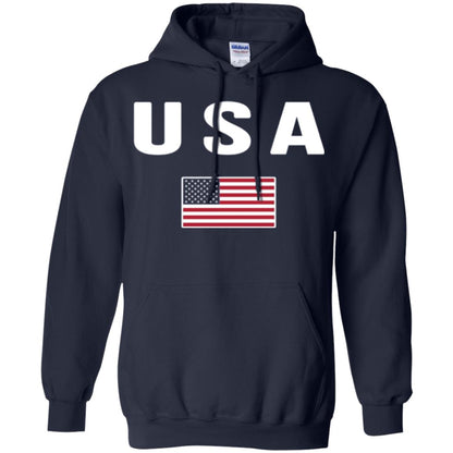 American Flag Us America United States T-shirt Navy