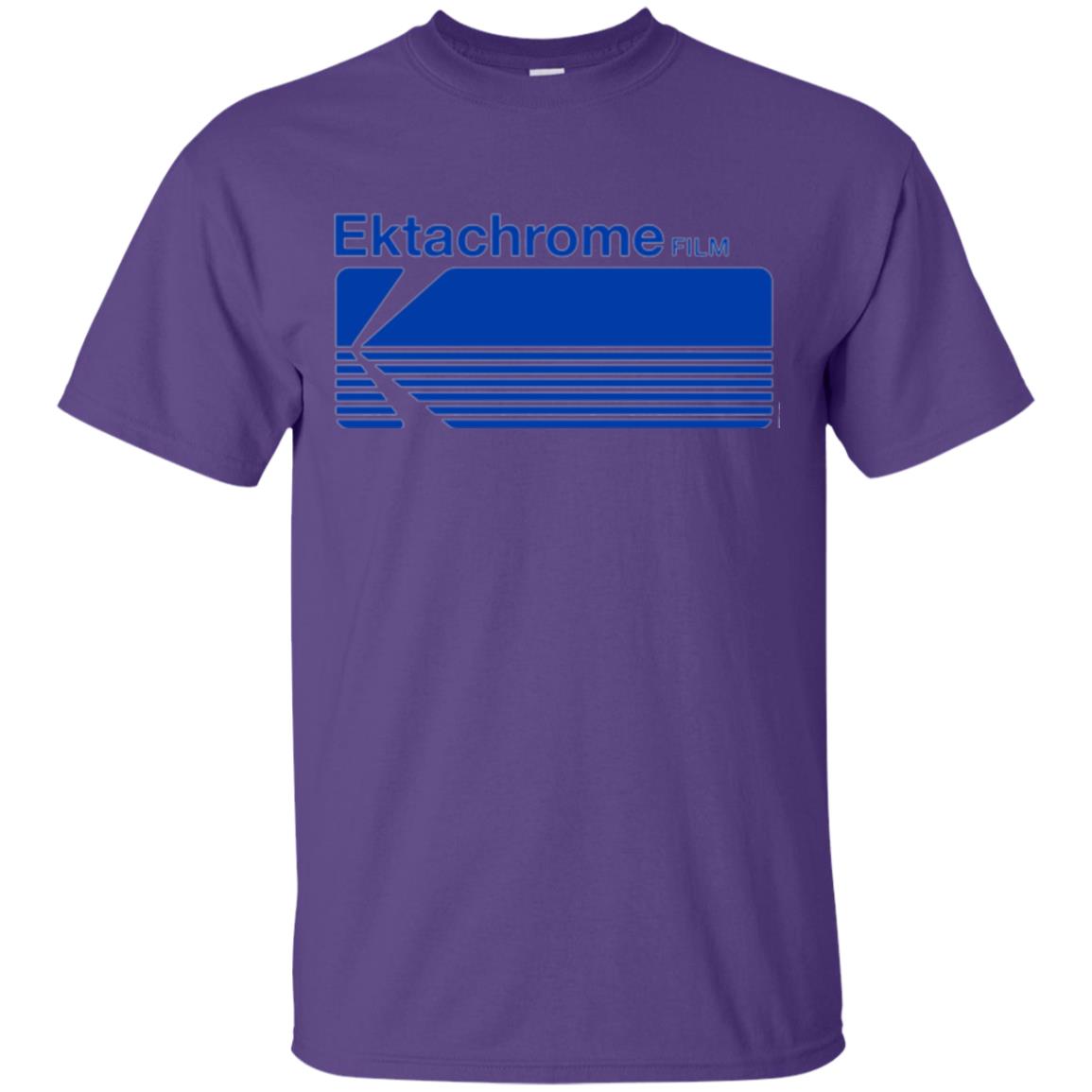 Logo T-shirt Vintage Ektachrome Film Purple