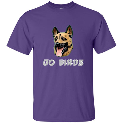 Dog Lover T-shirt Go Birds Underdog T-shirt Purple