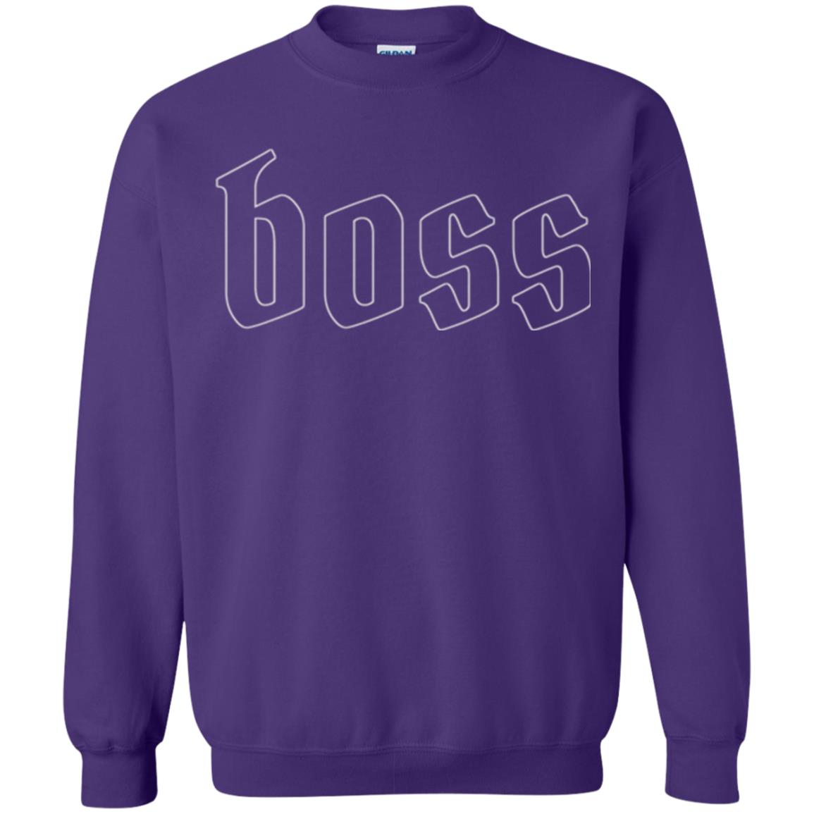 Boss Urban Style Graphic T-shirt Purple