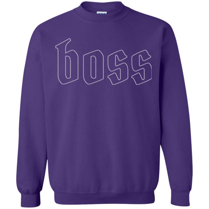 Boss Urban Style Graphic T-shirt Purple