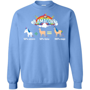 %50 Unicorn %0% Llama 100% Llamacorn T-shirt