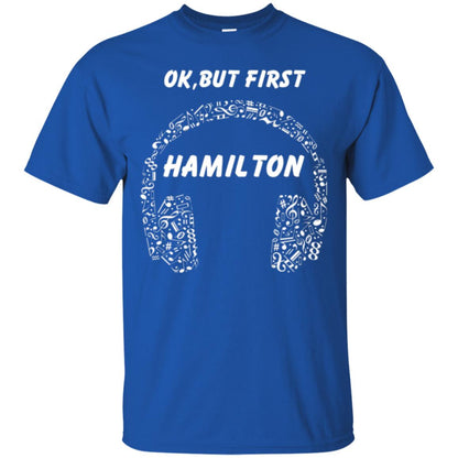 An American Musical Ok, But First Hamilton Ear Phones Royal