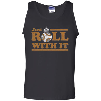 Movie T-shirt Just Roll With You Black