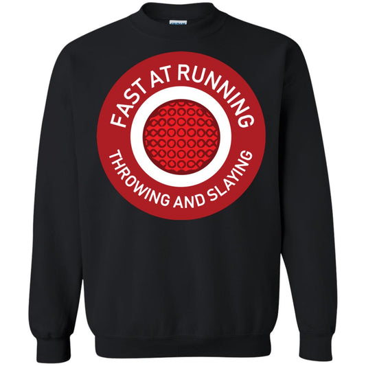 Fast At Running Throwing And Slaying Dodgeball Shirts Black