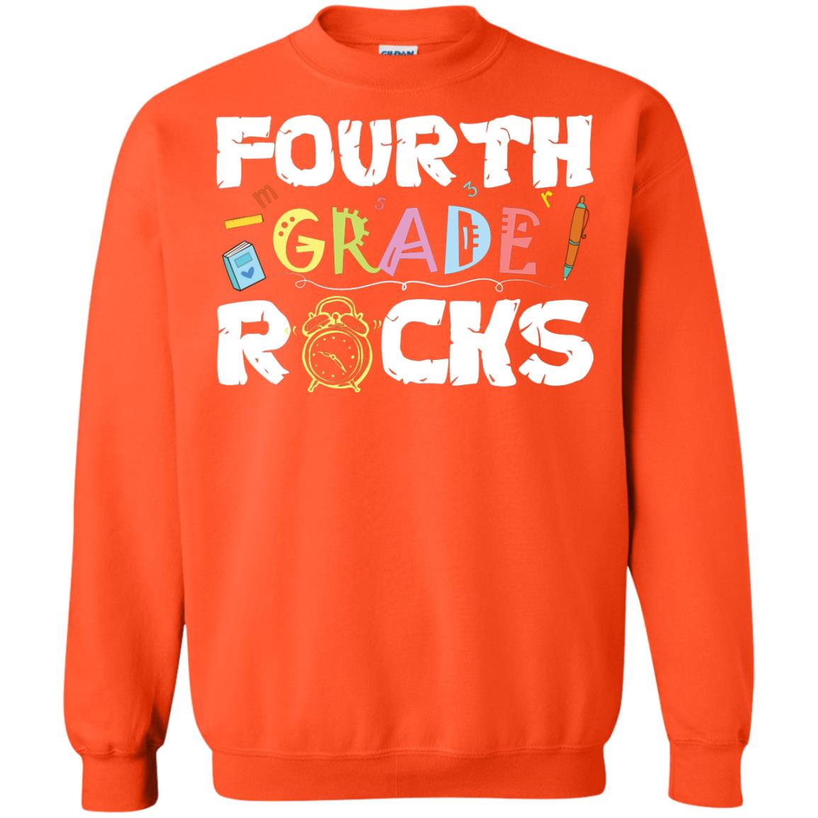 Fourth Grade 4th Grade 2019 Shirt Orange
