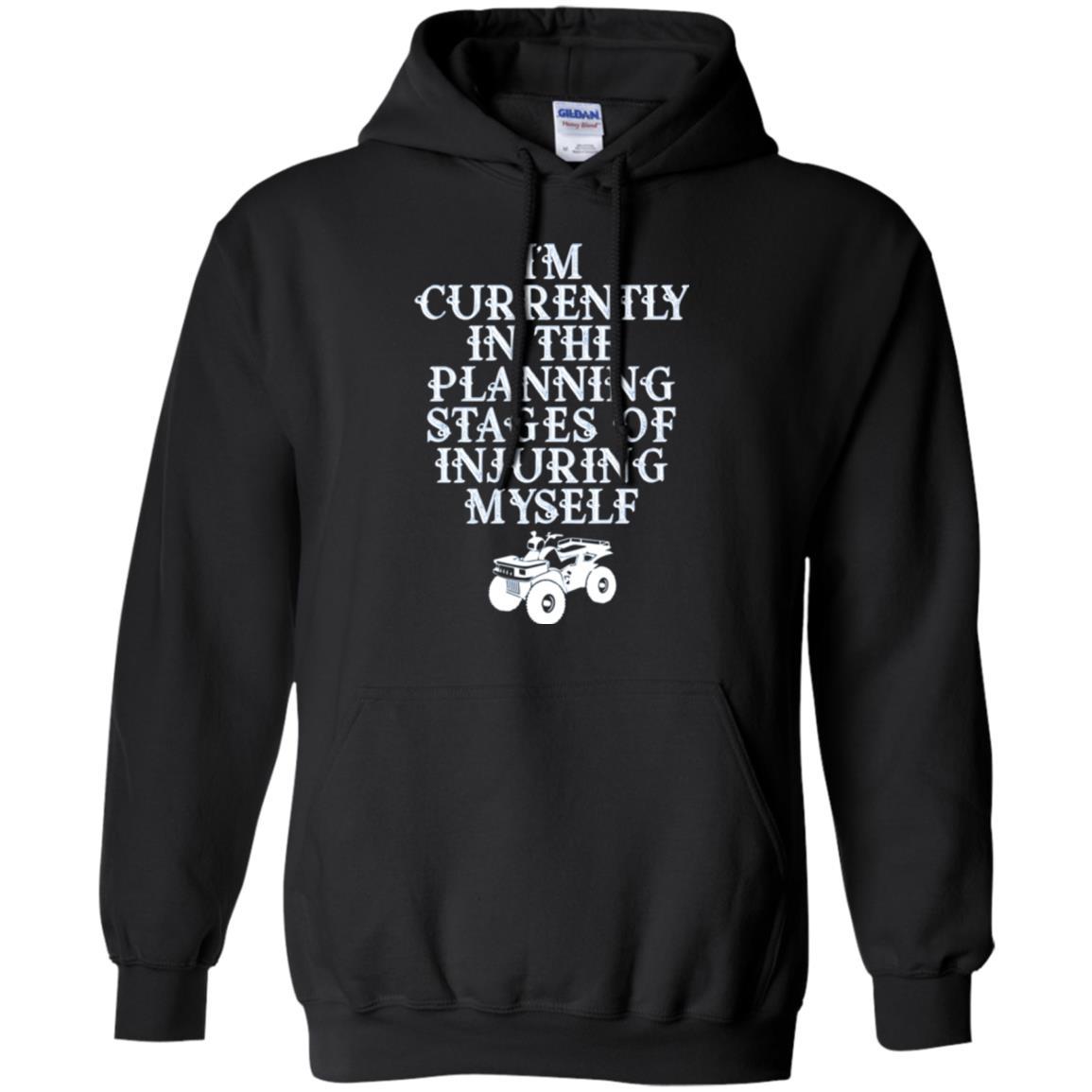 Four Wheeling T-shirt I'm Currently In The Planning Stages Black