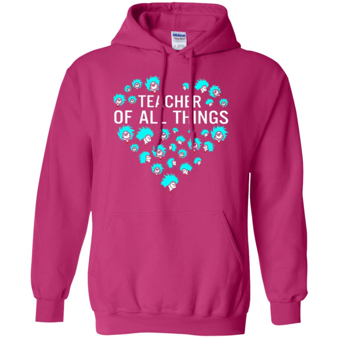 Teacher Of All Thing T-shirt Heliconia