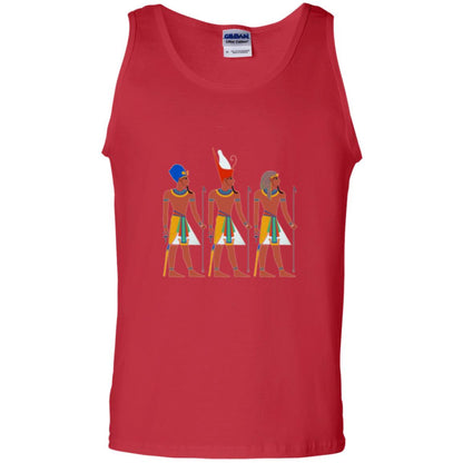 Ancient Egypt Pharaoh Art T-shirt Red