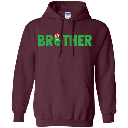 Brother Watermelon Funny Summer Melon Fruit Shirt For Brother Maroon