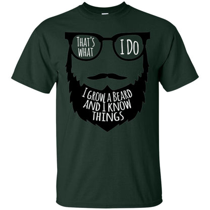 Bread Man T-shirt That_s What I Do I Growl A Bread And I Know Things Forest Green