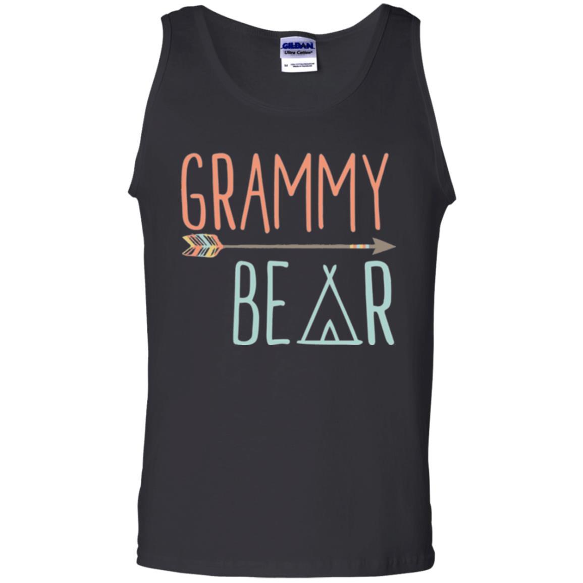 Bear Lover T-shirt Grammy Bear T-shirt Black
