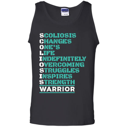 Changes One_s Life Indefinitely Overcoming Struggles Inspires Strength Coliosis Warrior Black