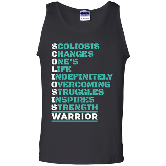 Changes One_s Life Indefinitely Overcoming Struggles Inspires Strength Coliosis Warrior Black