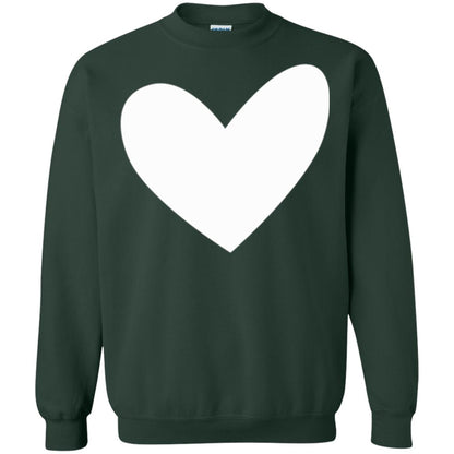 All About Heart T-shirt Cute Heart For Valentine Forest Green
