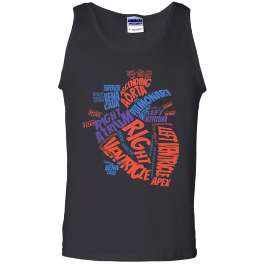 Anatomical Heart T-shirt Black