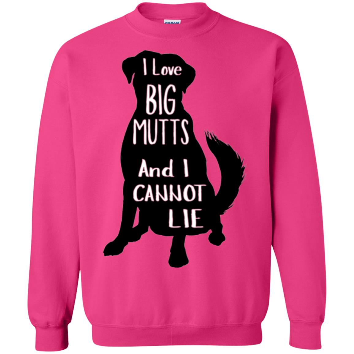 Dog Lovers T-shirt I Love Big Mutts And I Don_t Lie Heliconia