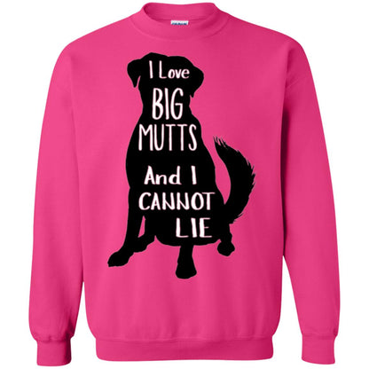 Dog Lovers T-shirt I Love Big Mutts And I Don_t Lie Heliconia