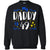 My Daddy Is 49 49th Birthday Daddy Shirt For Sons Or DaughtersG180 Gildan Crewneck Pullover Sweatshirt 8 oz.