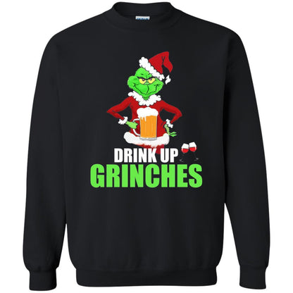 Christmas T-shirt Drink Up Grinches Black