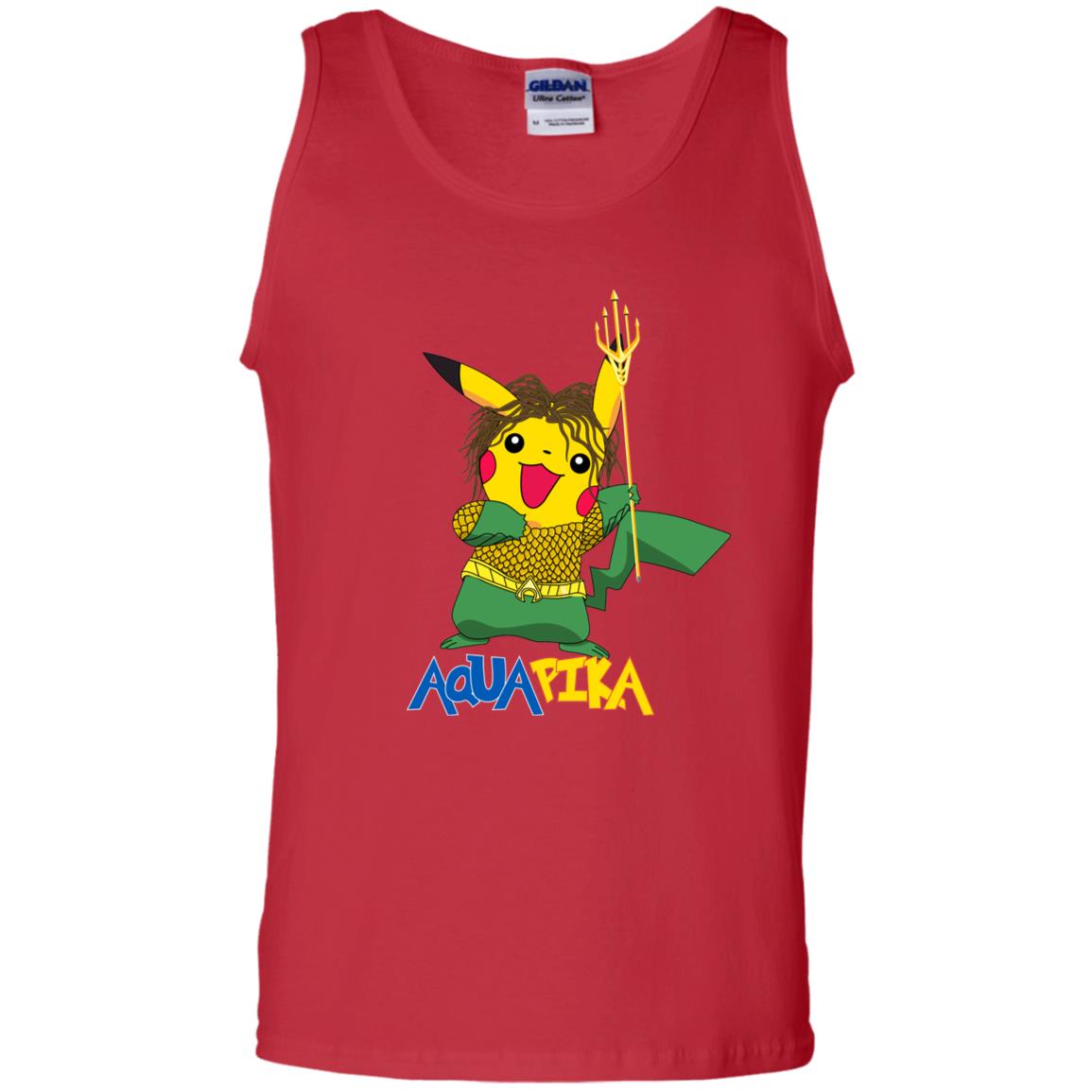 Aquapika Aquaman Piakachu Fan Shirt Red